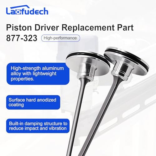 877-323 piston driver replacement part for hitachi nr83 shown in use