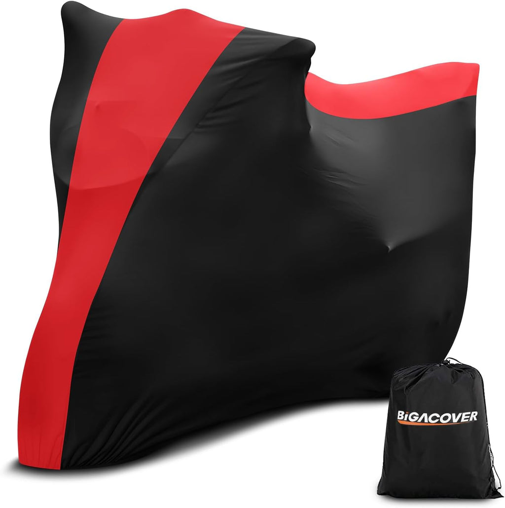 Indoor Motorcycle Cover, Soft Stretch Elastic Dustproof Protection Windproof