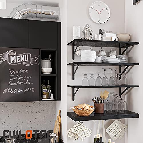 cwlotac heavy duty shelf bracket 6 pack on a desk or shelf