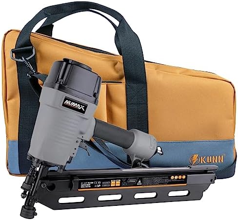 kunn framing nailer bag with adjustable shoulder strap,dual showing dimensions