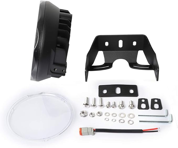 EXZEIT 7 Inch 256W Driving Lights 20480 Lumens Fog Lights Offroad Light Driving - Image 4