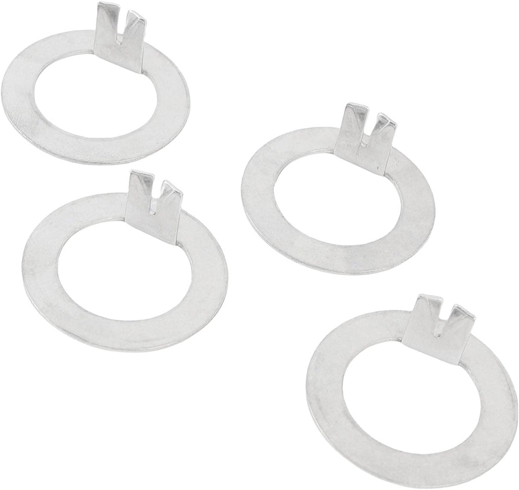 8PCS 1 Inch Trailer Wheel Spindle Washer fit for EZ Lube 2000 to 7000 Lbs Axles, Stainless Steel D Shaped Spindle Nut Locking Washers for Hub and Drum Maintenance, Towing Security