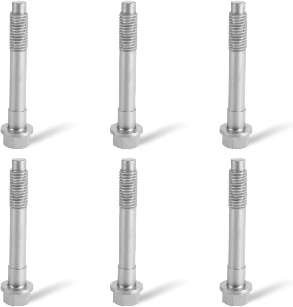 926-173 Front Wheel Hub Bolt Compatible with J-eep 2007-2018 Wrangler 2018 Wrangler JK 1999-2004 Grand Cherokee Wheel Bolts Replace# 5012436AA, 5012436AB (6Pcs)