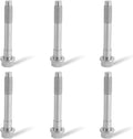 926-173 Front Wheel Hub Bolt Compatible with J-eep 2007-2018 Wrangler 2018 Wrangler JK 1999-2004 Grand Cherokee Wheel Bolts Replace# 5012436AA, 5012436AB (6Pcs)