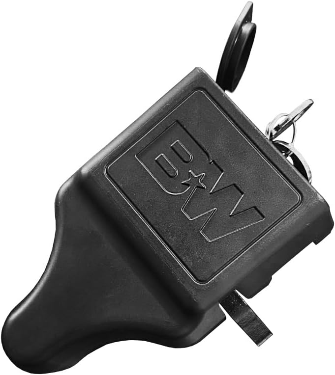 B&W Trailer Hitches Tow & Stow Pin Lock - All-in-One Lock for Adjustment Pins - TS51241