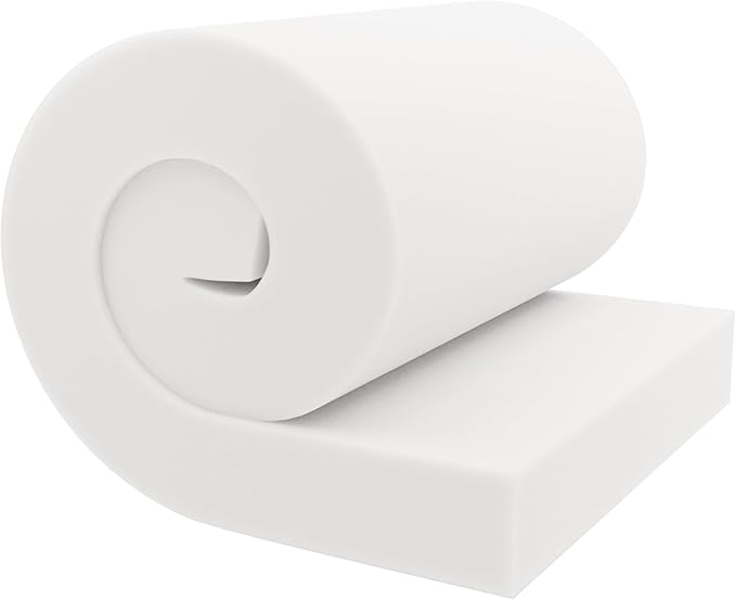 GoTo Foam 6" Height x 24" Width x 72" Length 44ILD Upholstery Cushion Made in by GoToFoam