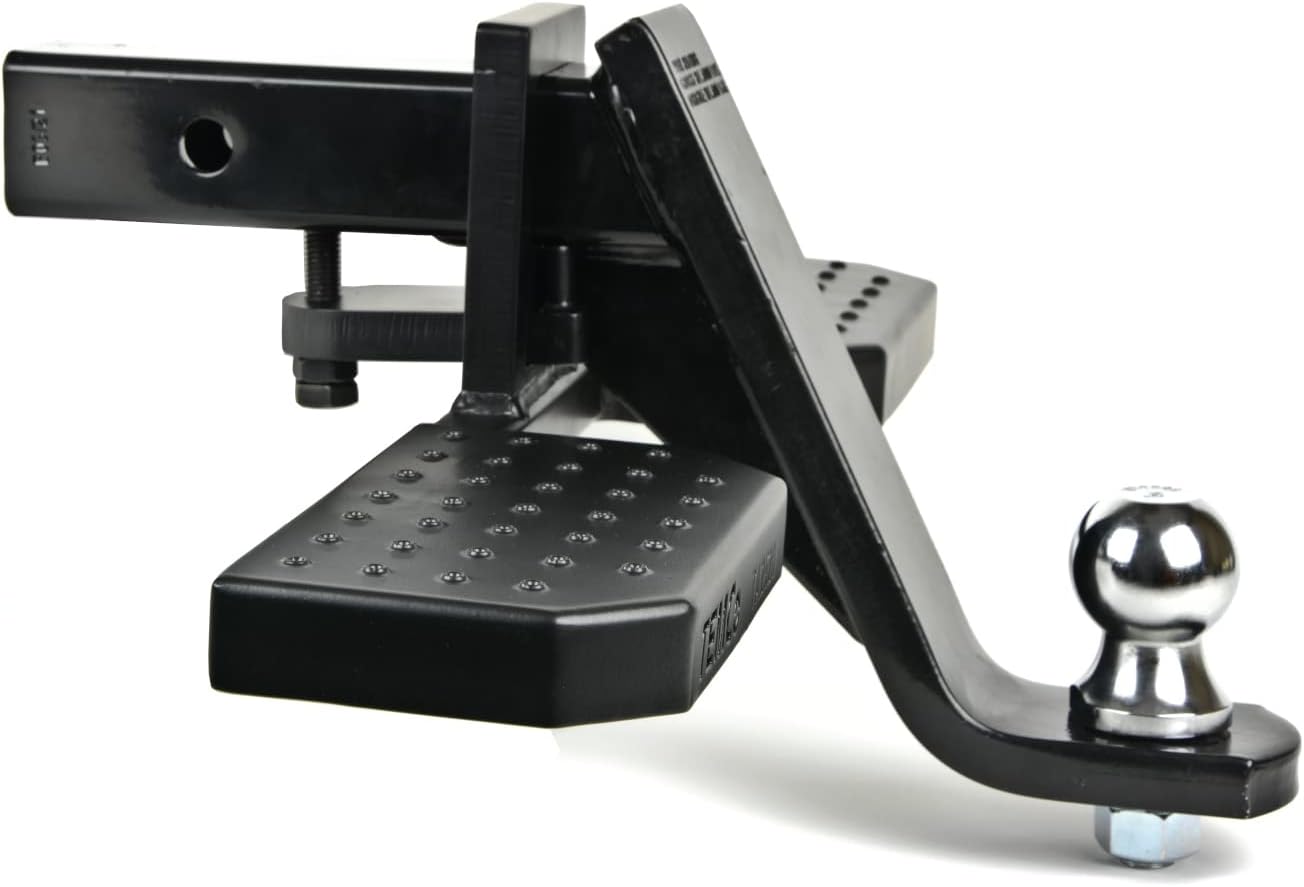 TEMCo Universal 2" Trailer Hitch Step - Keep Your Trailer Hitch Installed