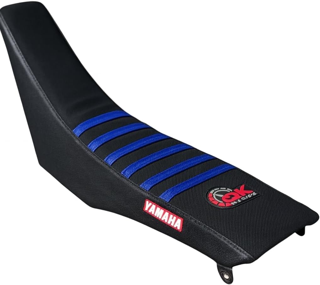 Multi Gripper Seat Cover for 2000-2007 TTR 125 L - TTR 125 LE SEAT Cover Blue Ribs S22