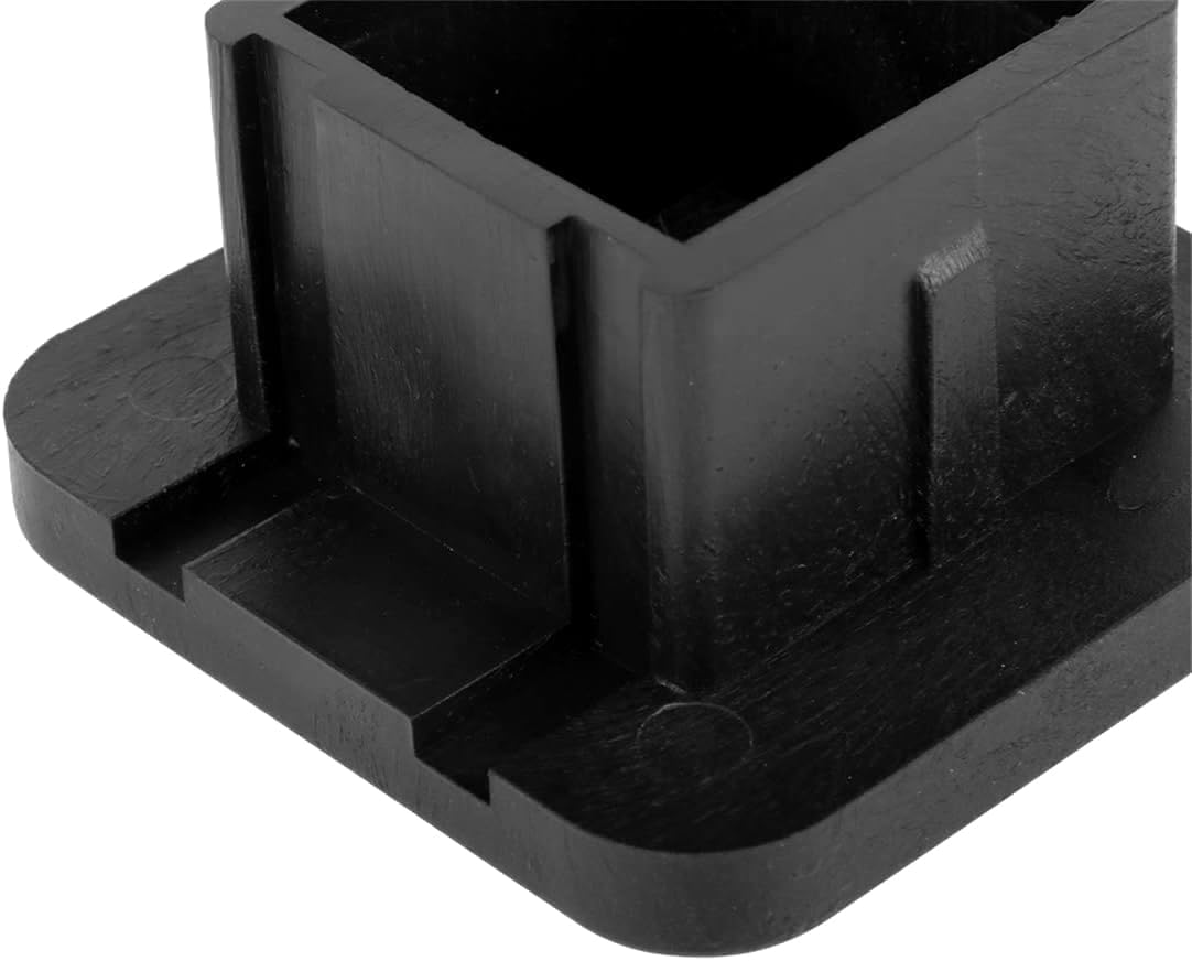 Heavy Duty Trailer Hitch Cover Plug (Fits 2" Receivers, Black)