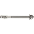 fischer 501419 faz ii bolt anchor, grey, main product view