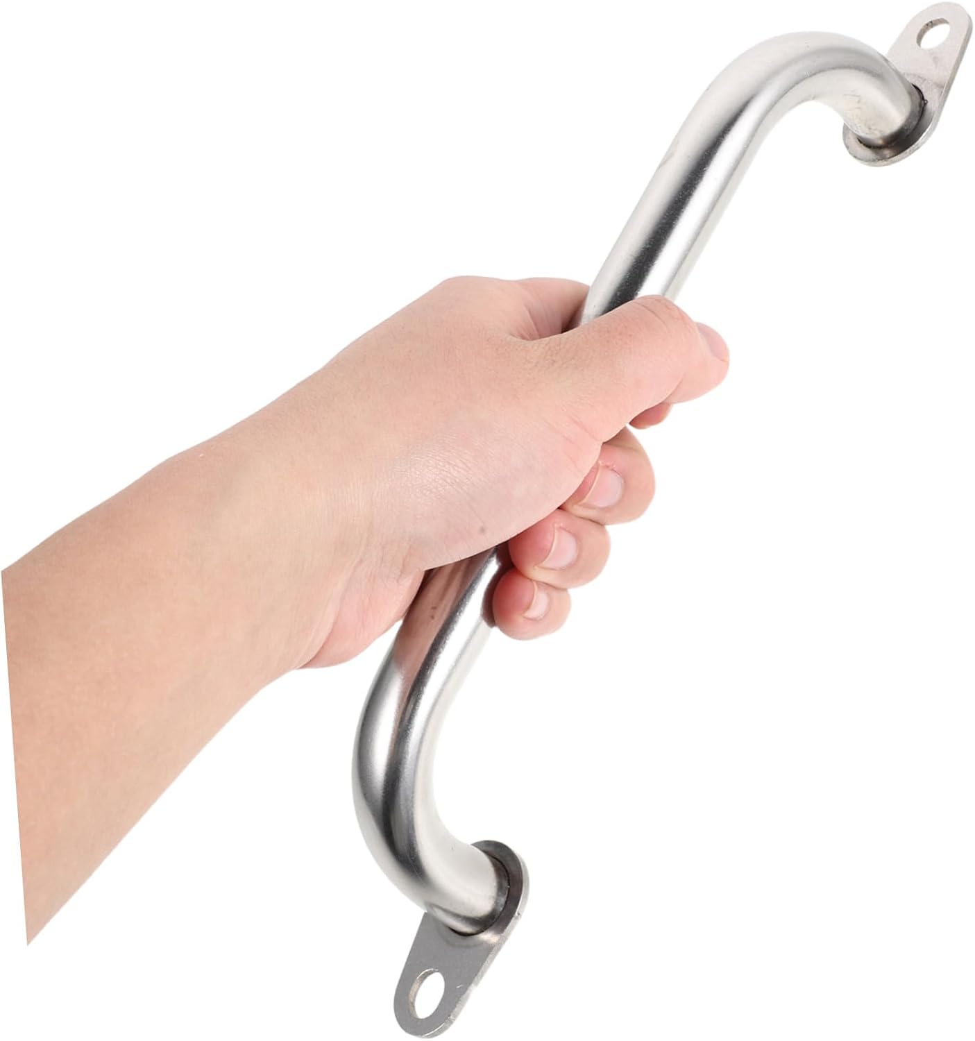 Commercial Truck Rear Door Grab Bar 268mm Stainless Steel Pull Handle for Box Van Utility Trailer Outdoor Use