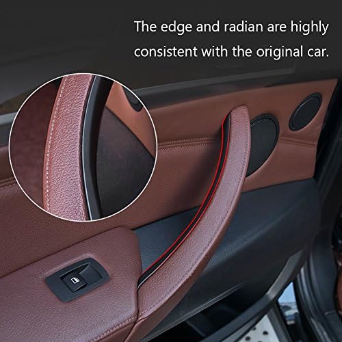 Jaronx for BMW X5 E70/X6 E71 Door Handle Replacement,Inner Door Pull Handle | Passenger Side Right Front/Right Rear (Fits:BMW X5 2008-2013 and X6 2008-2014) (Leather Cover NOT Inculded)
