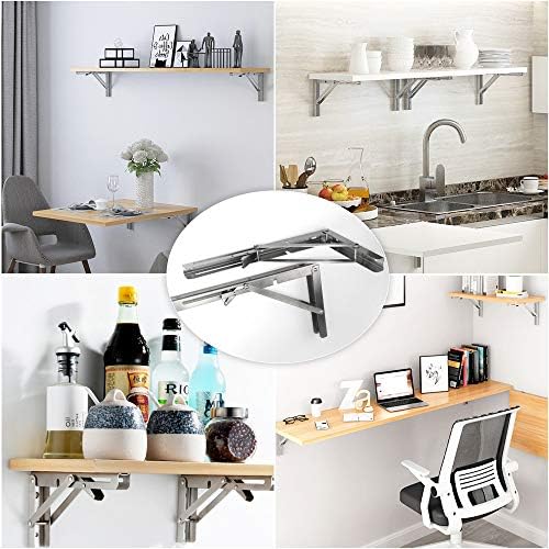 storystore folding shelf brackets - 16 inch heavy on a desk or shelf