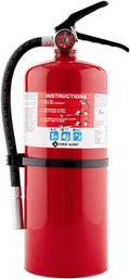 First Alert PRO10 Rechargeable Commercial Fire Extinguisher, UL rated 4-A:60-B:C by FirstAlert