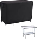 Kingling Outdoor Prep Table Covers, Waterproof Stainless Steel Table Cover