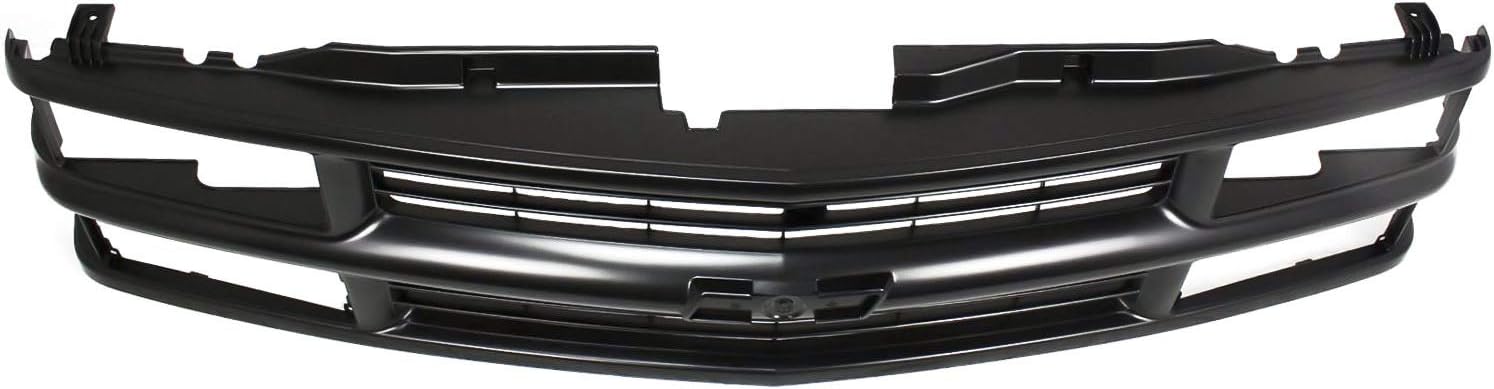 Garage-Pro Front Grille Assembly For Chevrolet Blazer 1994, C1500 1994-1999, Models with Composite Headlamps, Black Grill, Plastic