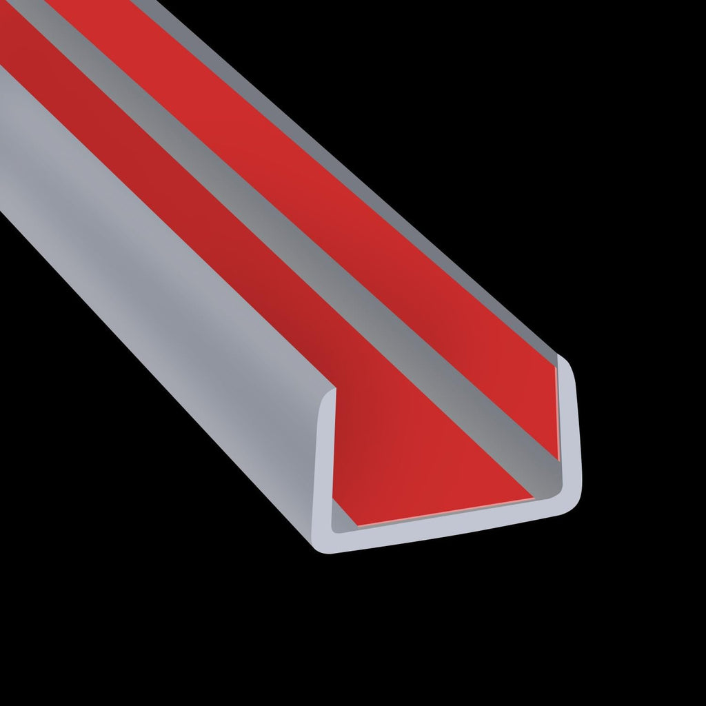 Rubber Edge Trim, Flexible Self Adhesive U Shaped Peel and Stick Edge Banding
