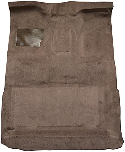Replacement Auto Carpet Floor Liner - Molded Cutpile - fits 1987-1997 Ford F-250 Extended Cab 4WD 4 Speed Manual Gas or Diesel (Regatta Blue)