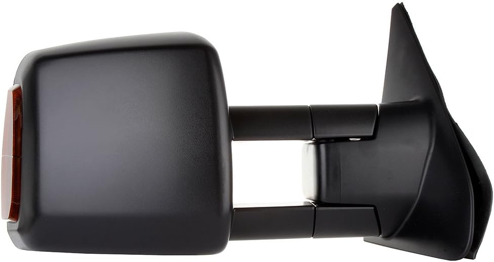 Passenger Side Towing Mirrors Fits 2007-2017 for Toyota for Tundra, Power Adjusted View Mirror with Turn Signal Indicator