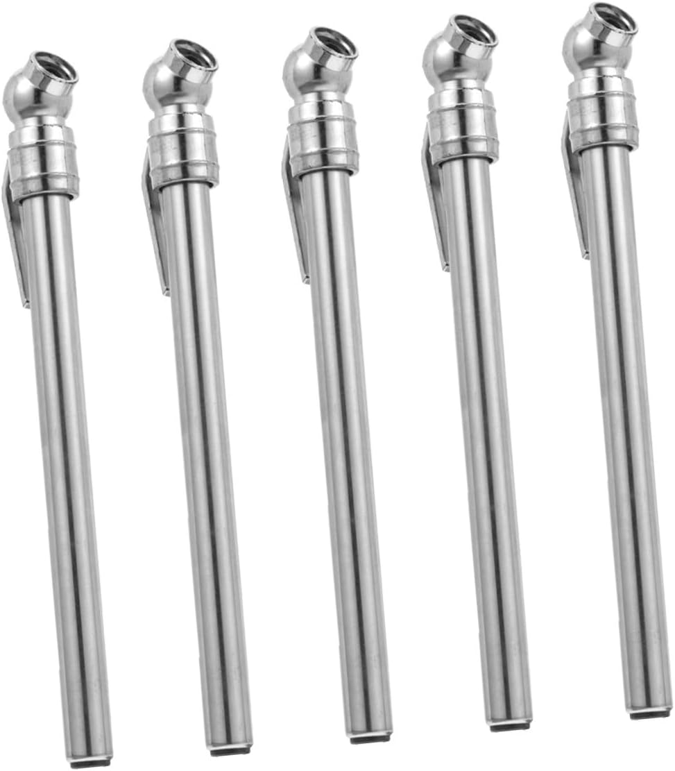 5Pcs Car Tire Gauge Pencil Portable Tire Pressure Gauge for Cars Trucks Suvs Rvs Motorcycles Durable and Accurate Tire Pressure Measurement Tool Convenient Storage