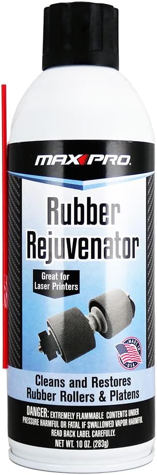 Max Professional 2145 Rubber Rejuvenator - 10 oz.,Black and Silver