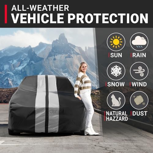 icarcover car cover waterproof all weather for 1968-1979 shown in use