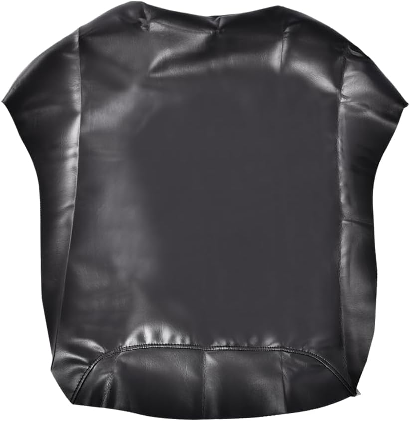 G-PLUS Leather Seat Cover, Motorcycle Seatcover Seat Protector Replacement Fit 1987-2001 Yamaha Big Bear 350 Black