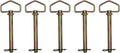 Five (5) 3/4 X 6-1/4 Farm Tractor Towing Draw Hitch Pin Equipment Implement Pulling Truck
