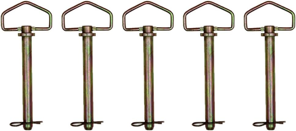 Five (5) 3/4 X 6-1/4 Farm Tractor Towing Draw Hitch Pin Equipment Implement Pulling Truck