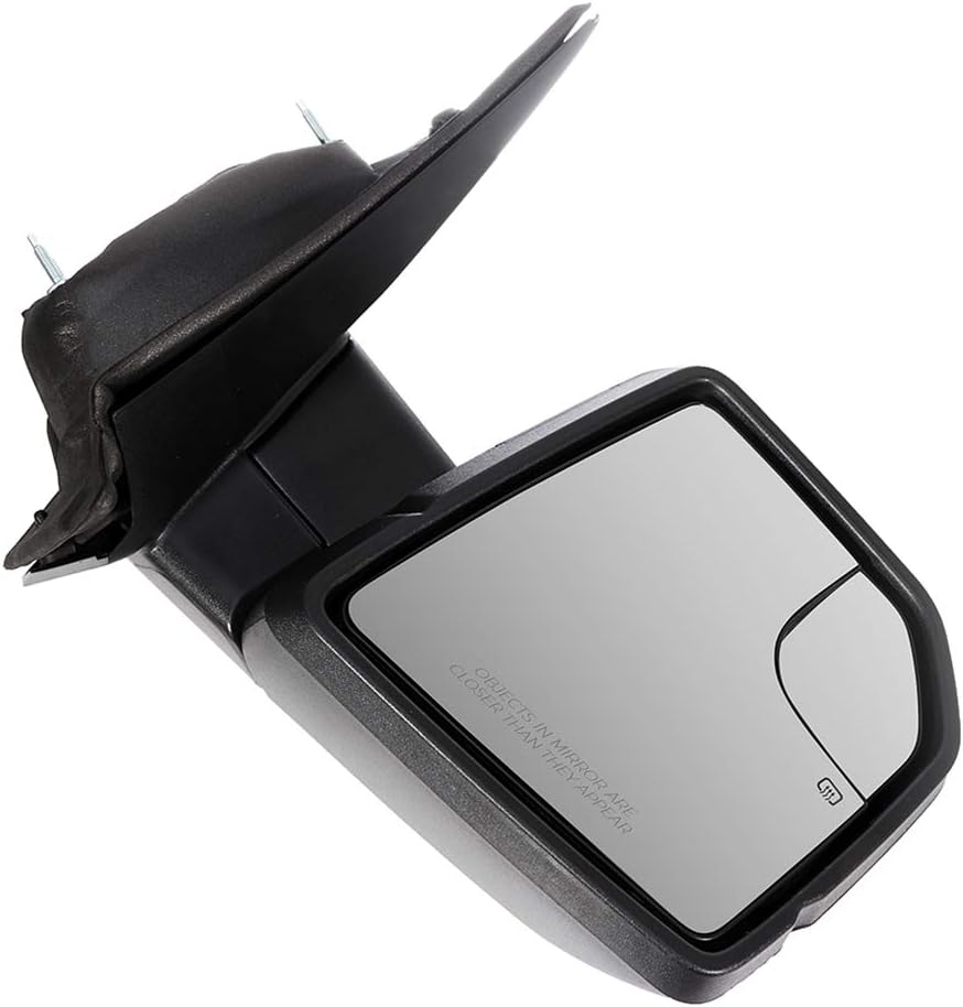 A Pair Heated Towing Mirrors Fits 2015 2016 2017 2018 for Ford for F150, Power Adjusted View Mirror with Turn Signal Indicator