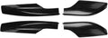 Rooftop Cargo Carrier for Nissan for Qashqai 2008-2015 4Pcs/Set Roof Rack Rail End Shell Front Rear Roof Luggage Bar Plasitc Protection Cover Roof Racks Boxes