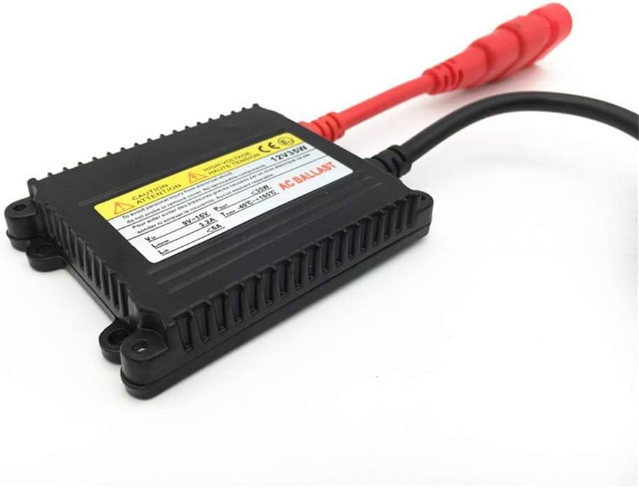 O-NEX Ultra Slim 35W HID Ballast - Universal Xenon Replacement for H1, H3, H4, H7, H11, H13, 9005, 9006, 9007, 880 - Waterproof, Shockproof, Plug & Play, Pack of 1