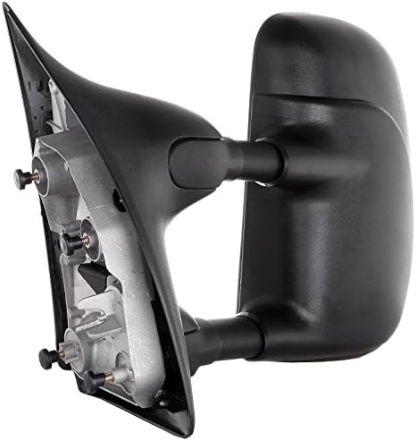 A Pair Towing Mirrors Fits 1999-2007 for Ford for F250 for F350 for F450 for F550 Super Duty Truck 2000-2005 for Ford Excursion, Manual Adjusted View Mirror