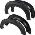 G-PLUS Fender Flares 4PCS Fit Ford F150 2009-2014(67.0"/78.8"/97.4" Bed) | NOT Fit Platinum & Raptor Models,Textured Pocket Riveted Style,Custom Fit F150 Fender Flares,Rustproof & UV Resistant