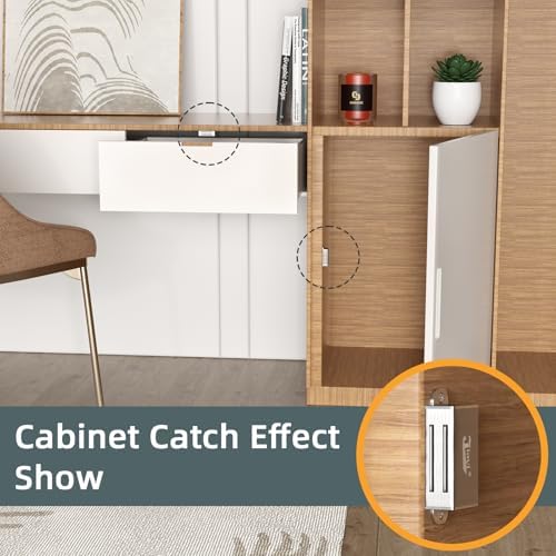 jiayi 12 pack self adhesive magnetic door catch, package contents