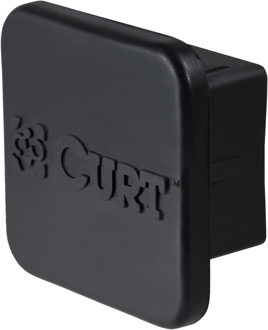 CURT 22272 Rubber Trailer Hitch Cover, Fits 2-Inch Receiver