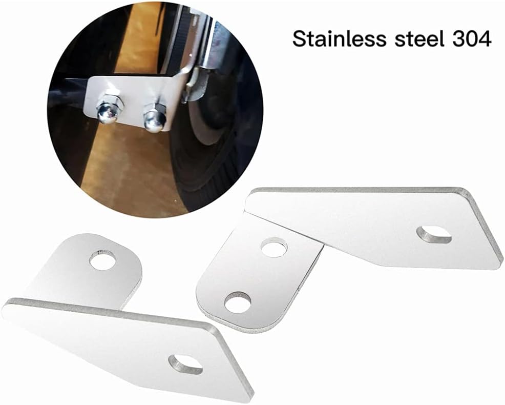 Side Broken Fender Saddlebag Rail Support Brackets Strut for Harley Touring FLT, FLHT, Street Glide, Road Glide, Road King, Electra Glide, Ultra Glide 1984-2008 (Rail Support Brackets Strut)