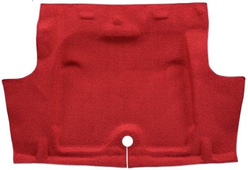 Molded Loop Trunk Area Carpet Flooring - fits 1967-1968 Chevrolet Camaro Coupe Molded (Black)