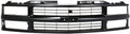 Garage-Pro Front Grille Assembly For Chevrolet Blazer 1994, C1500 1994-1999, Models with Composite Headlamps, Black Grill, Plastic