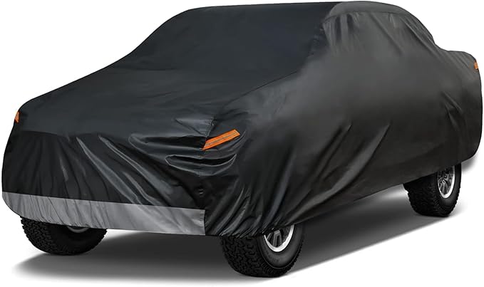 Kayme 7 Layers Truck Cover Waterproof All Weather, Heavy Duty Outdoor Pickup by kayme