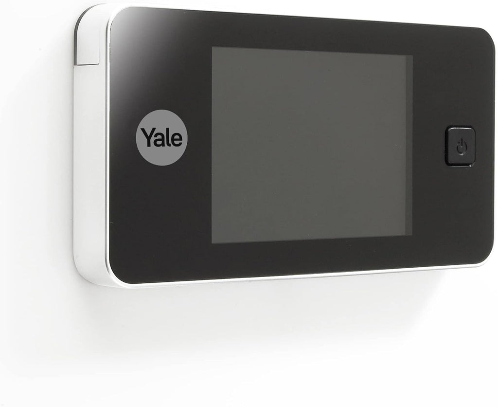 yale 45-0500-1432-00-5011 yy45 05235 digital door viewer, white, main product view