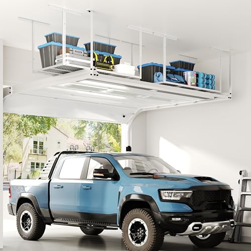 fleximounts 3x6 overhead garage storage adjustable ceiling rack, main product view