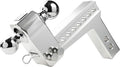 BulletProof Hitches - 2.0" Aluminum Trailer Hitch (14,000 lb. Rating) - Adjustable Hitch with 6" Drop/Rise and 2" & 2-5/16" Dual Ball - Corrosion-Resistant Tow Hitch