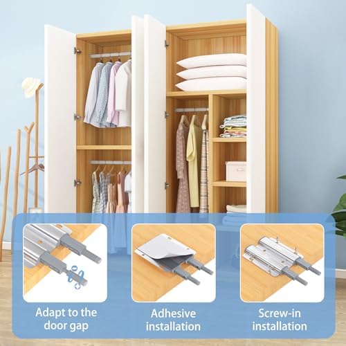 jiayi push catch metal heavy duty 4 pack, side view