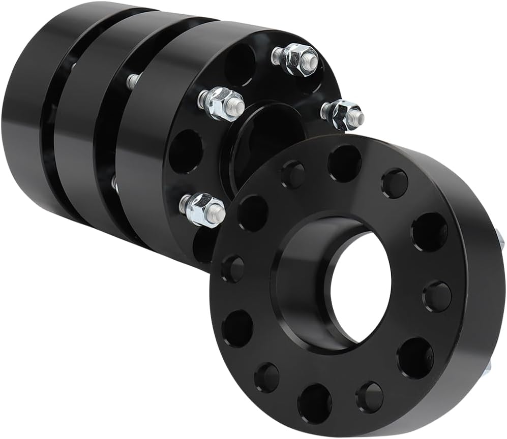 IRONTEK 6x5.5in Wheel Spacers Fit for Infiniti 2004-2010 QX56, for Nissan 2005-2015 Armada/ 2004-2020 Titan, Forged 2" Thread Pitch M12x1.25 Hub Bore 77.8mm 6x139.7mm to 6x139.7mm 4PCS