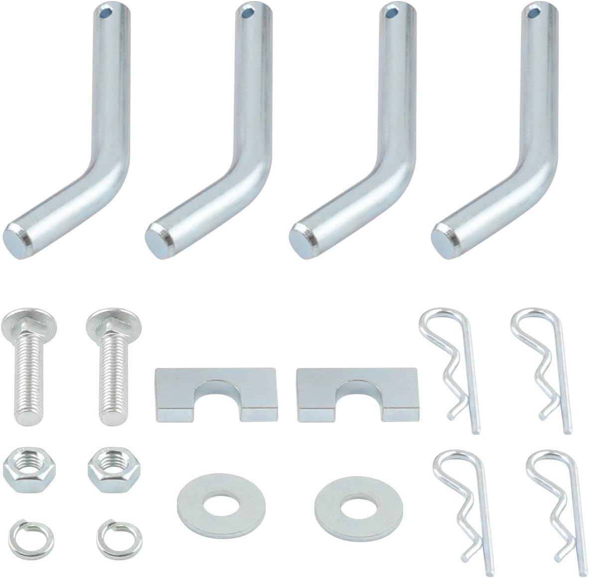 maXpeedingrods Gooseneck Plate for Fifth Wheel Rails with 2-5/16 inch Ball, Gooseneck Ball Plate for Standard Pickup Truck Bed Trailer Towing, 25000 LBS
