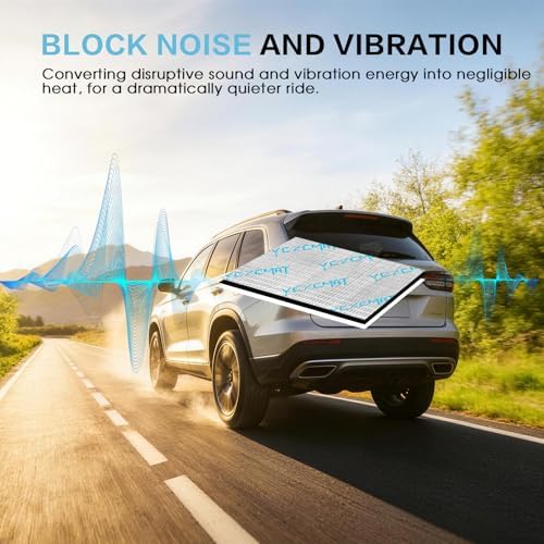 80 mil butyl sound deadening mat for car, view 9