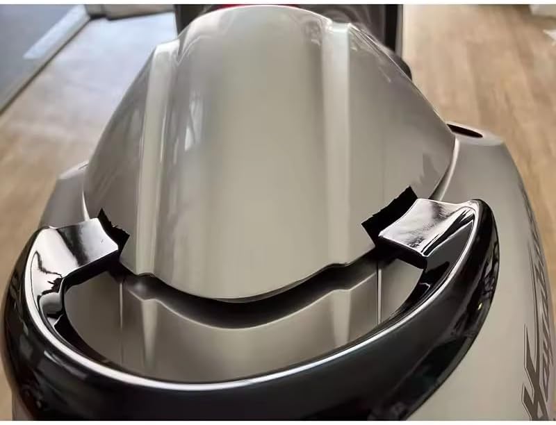 for Suzuki Hayabusa GSXR1300 GSXR 1300 GSX-R1300 2021 2022 2023 2024 Motorcycle Rear Passenger Cowl Seat Back Cover Fairing Part (Glossy Black)