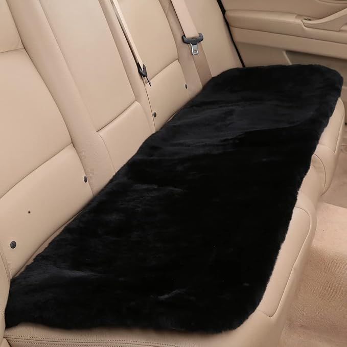 Fluffy Genuine Australia Sheepskin Car Seat Cover by OGLAND