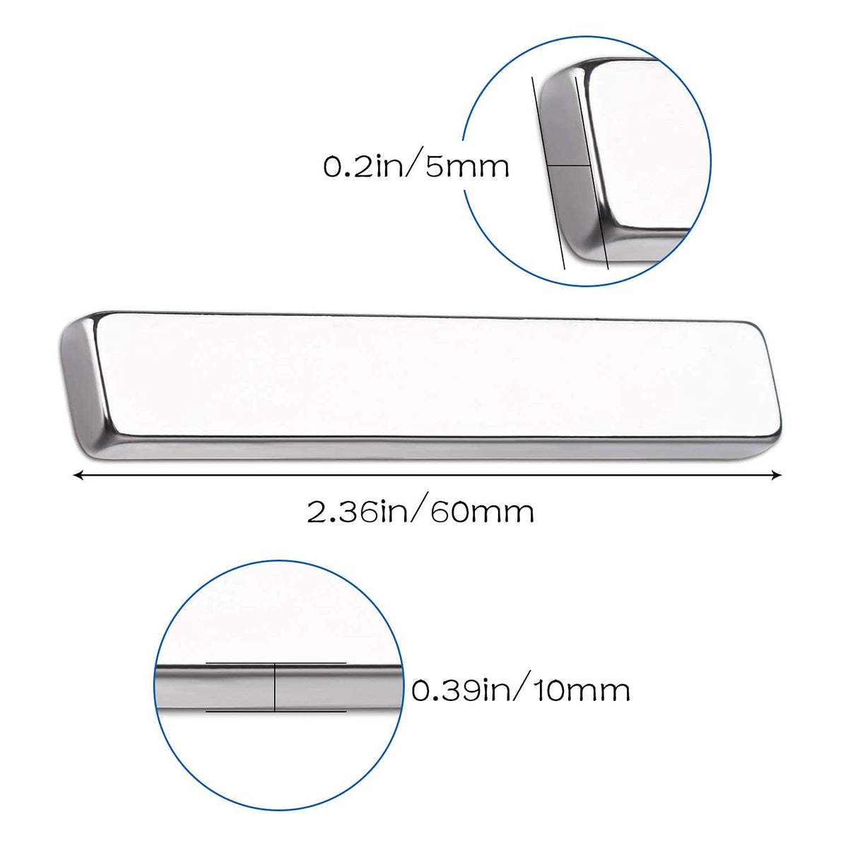 lovimag magnets neodymium magnet 50 pack strong rare, close-up detail
